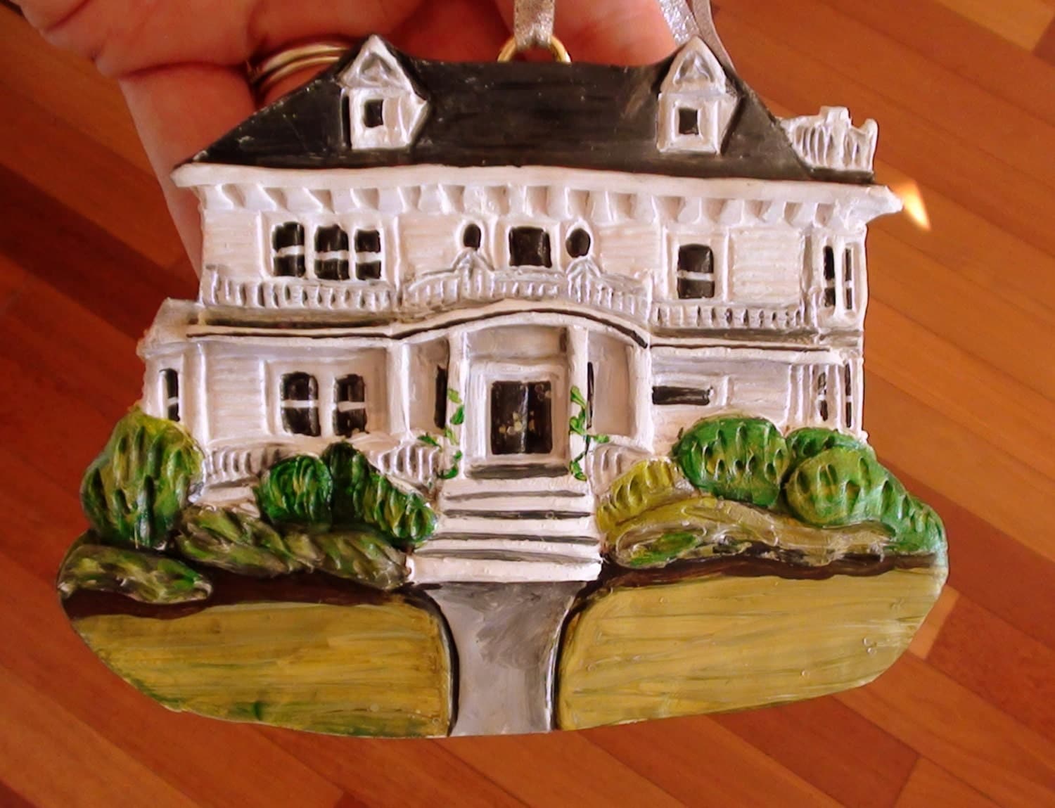 CUSTOM HOME ORNAMENT Home Ornament Homeowner gift hostess