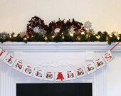 Jingle Bells, Christmas Decoration, Christmas Banner, Holiday Garland - Any occasion banner Il_170x135