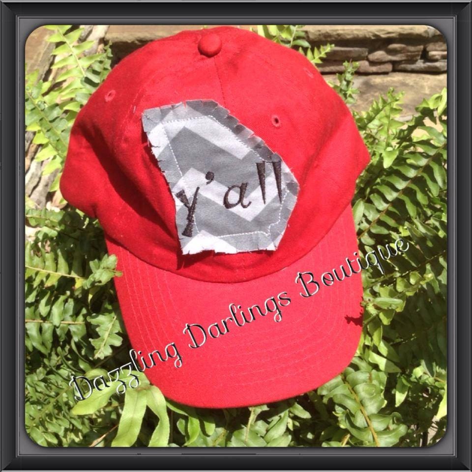 Y'ALL STATE Cap Raggy Worn Patch