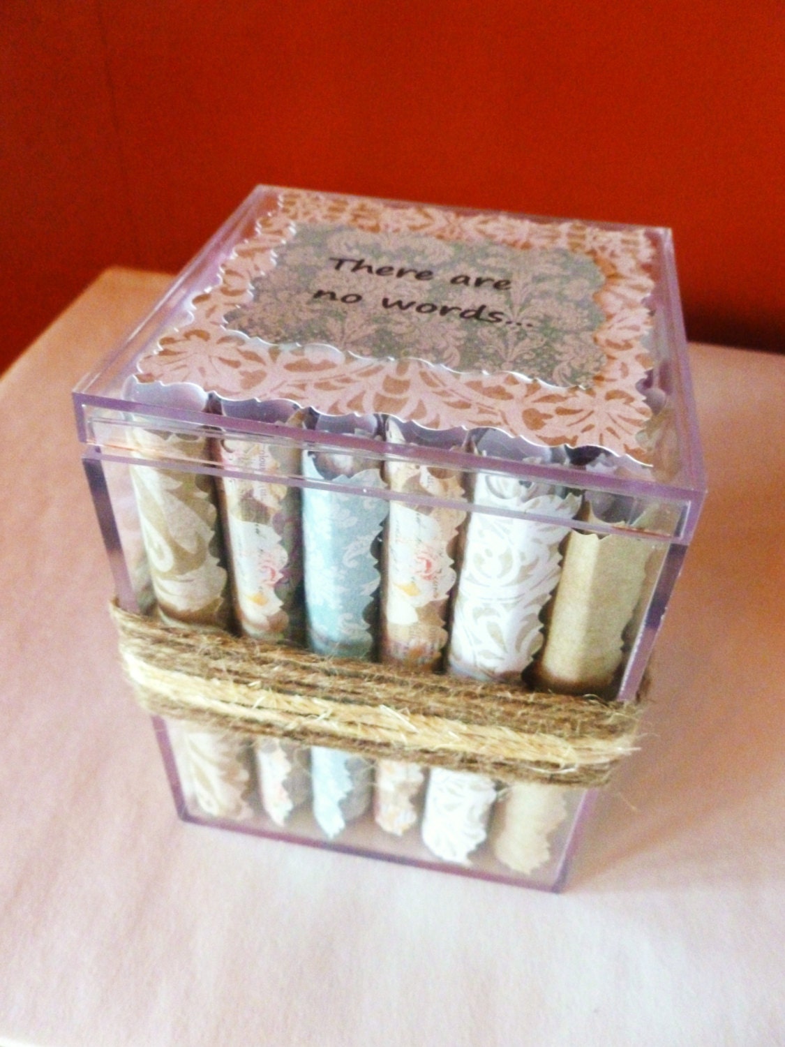 Stillbirth Baby Memory Gift Baby Loss Scroll Box Sympathy