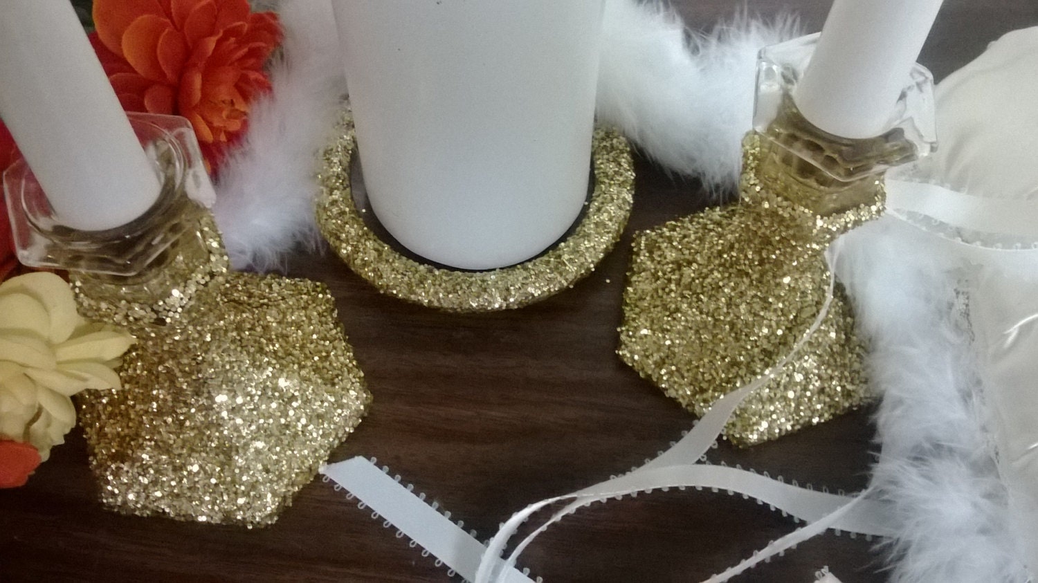 unity candle holder unity candle wedding centerpiece