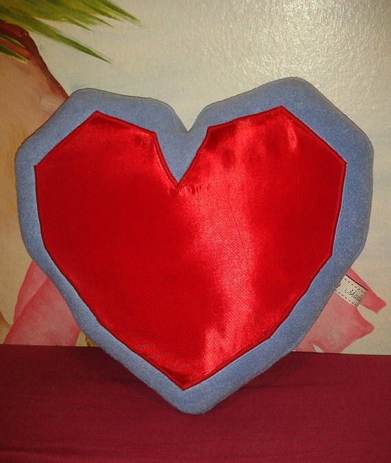 Zelda Ocarina of Time Heart Container / Heart Piece plush