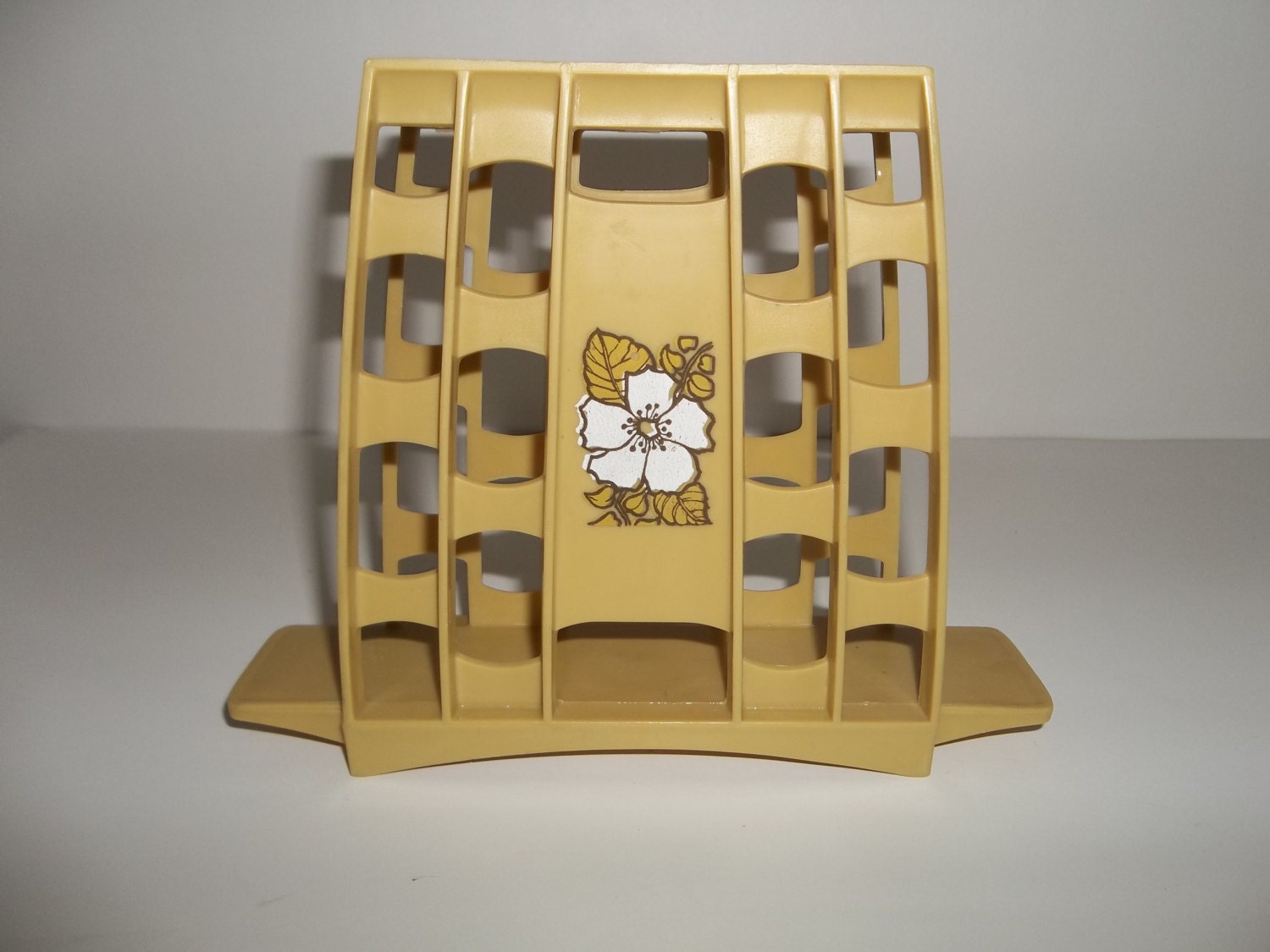 Vintage 1970's Plastic Napkin Holder by TheRemains on Etsy