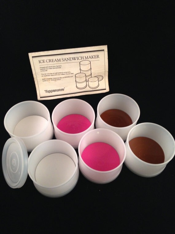 Vintage Tupperware Ice Cream Sandwich Maker