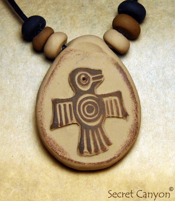 Petroglyph Thunderbird Necklace