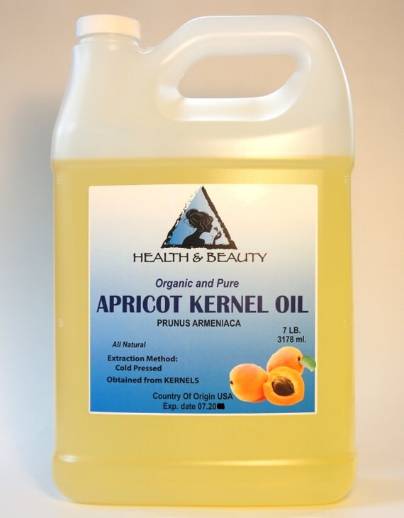 7 Lb 1 Gal Apricot Kernel Oil Organic Carrier Cold By Hboilscenter 4265