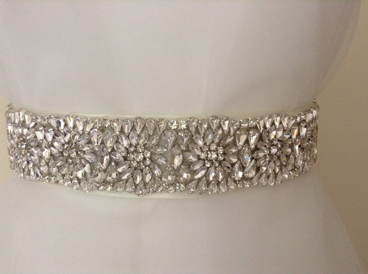 Crystal Bridal SashRhinestone Wedding by Lovebridaladornments item-thumbnail