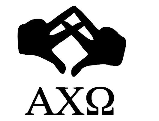 alpha greek omega symbol Alpha by Chi Decal/Sticker Hand Sorority Omega TheShopSorority