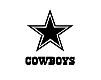 Download Popular items for cowboys vinyl decal on Etsy