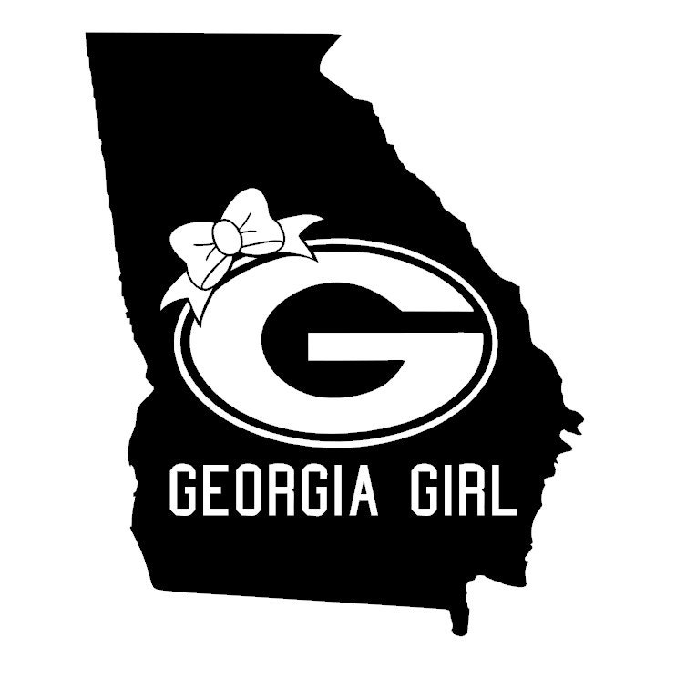 Georgia girl vinyl decal by PaZaBri on Etsy