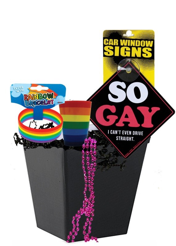 Rainbow Pride Box by SensualGiftBasket on Etsy