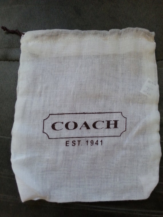 Authentic Coach Dust Bag / Dust Cover For bracelets