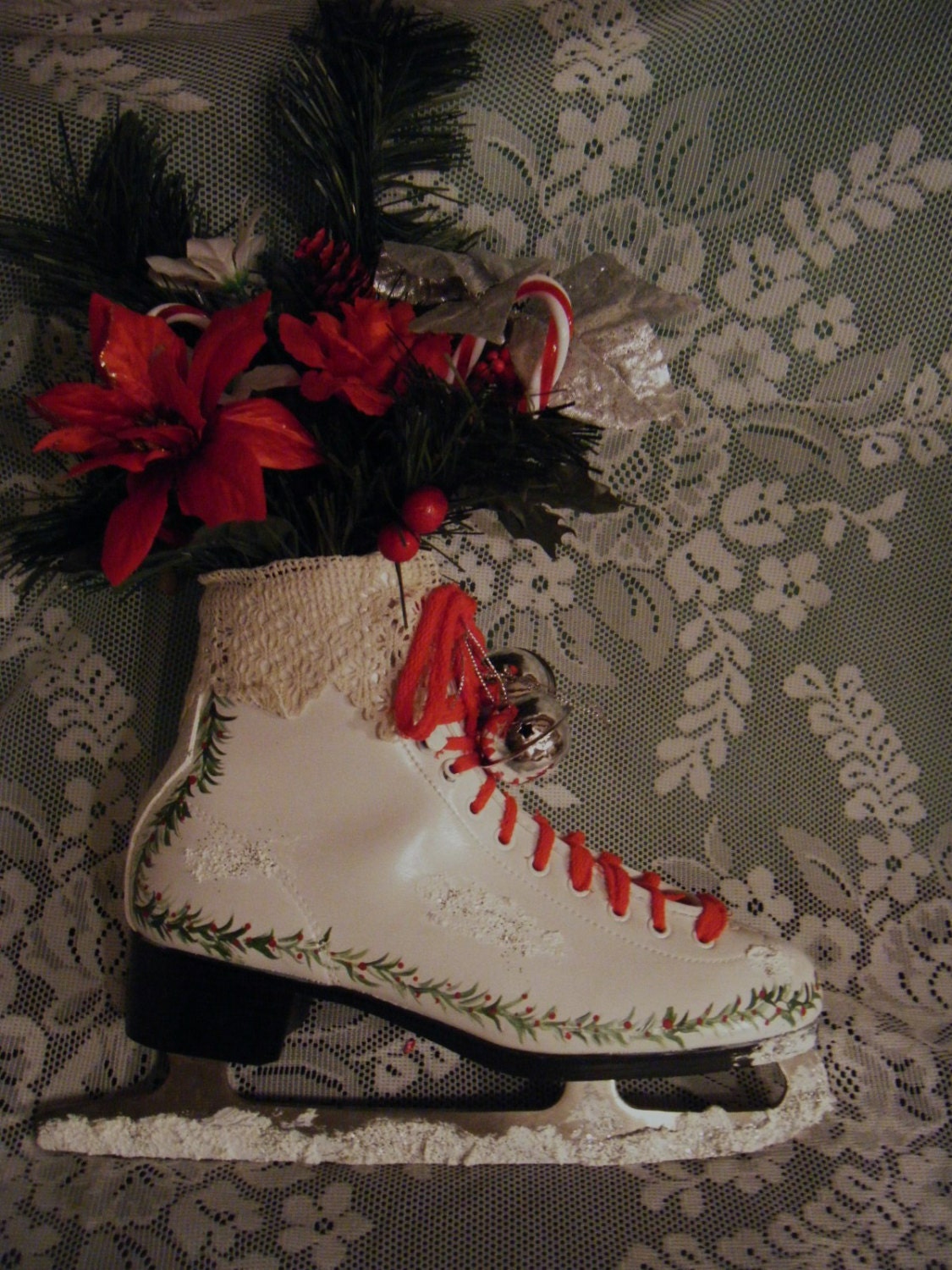 ice skate christmas decoration farmhouse by ice skate christmas decoration farmhouse by