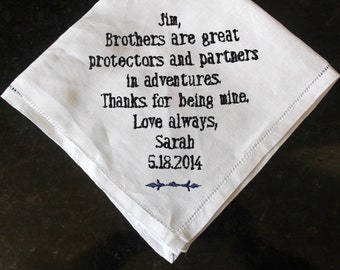 ... , brother memento gift, personalized brother of the bride gift