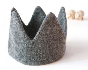 Knit crown hat Etsy