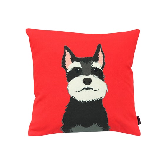 miniature schnauzer cushion