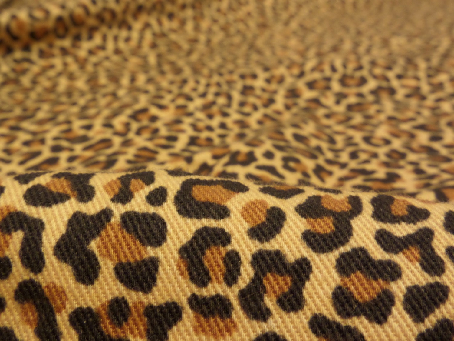 Thibaut Fabric Leopard Cotton Print Yardage by Fabricsamples10