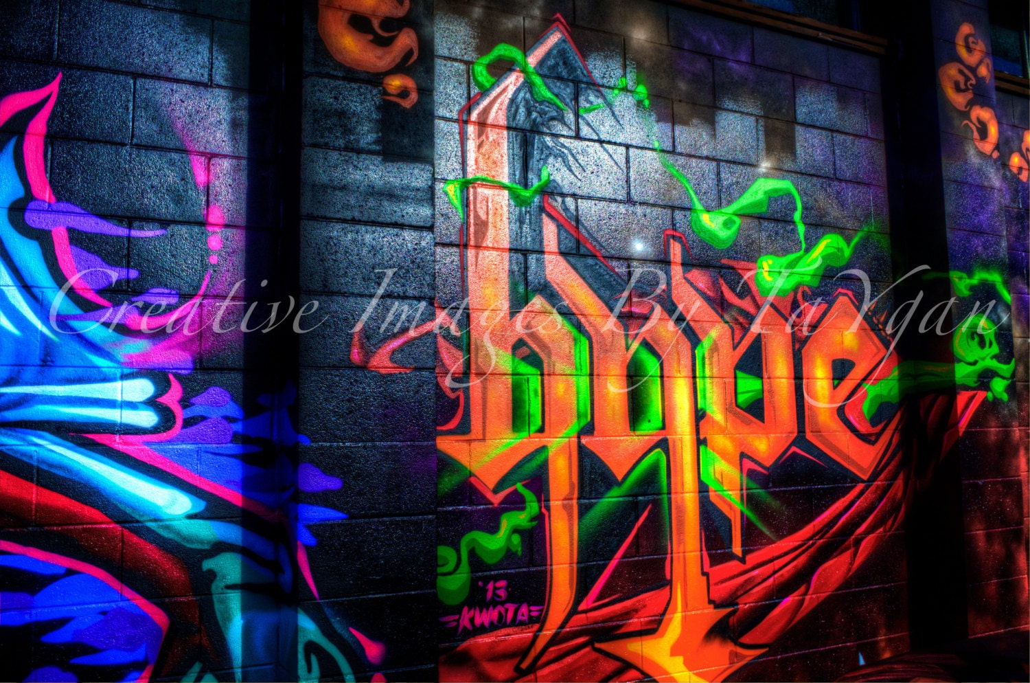 Hope Graffiti Wall Art