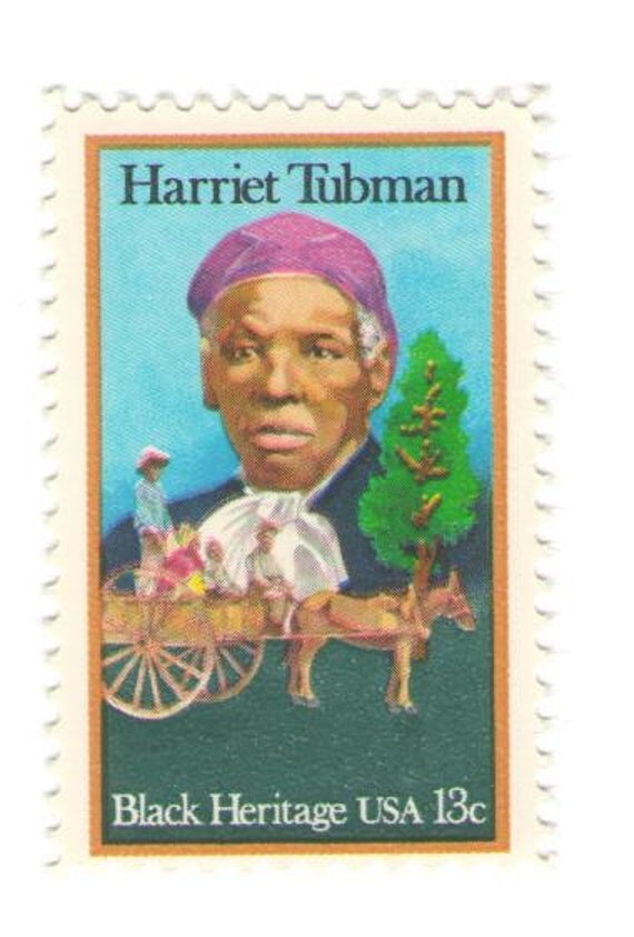 10 Unused 1978 Harriet Tubman Moses of Her People Vintage