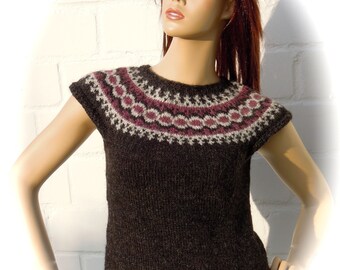 Iceland sweater Norwegian sweater hand knitting