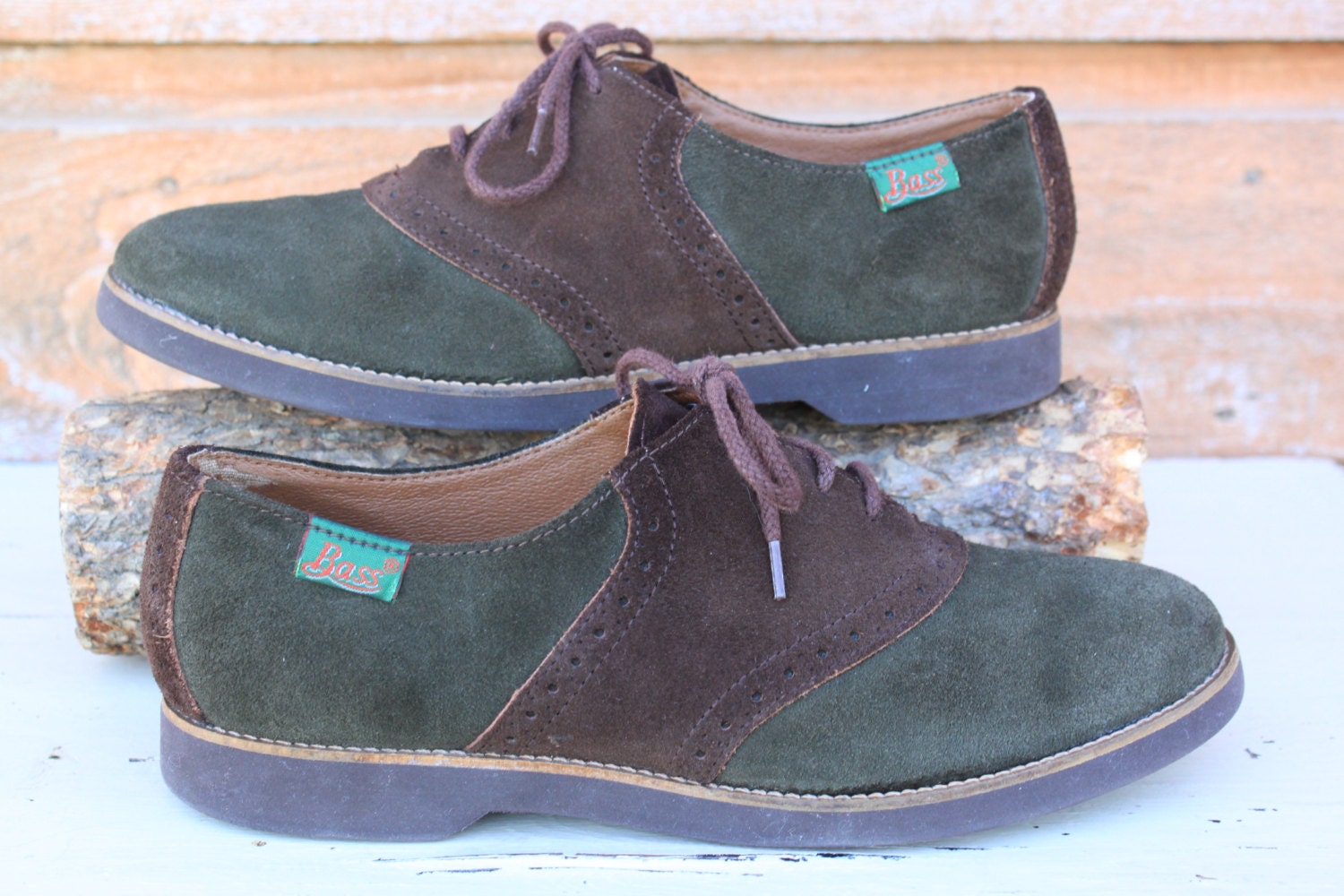 bass shoes suede