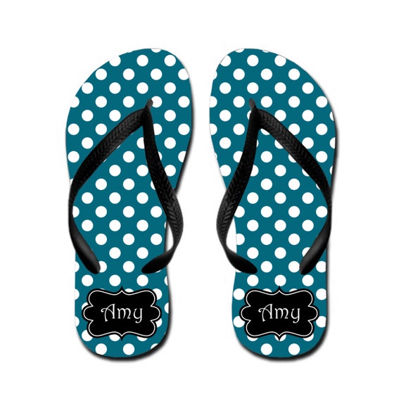 Personalized kids Flip Flop DESIGN YOUR OWN by Theperfecttouch4u