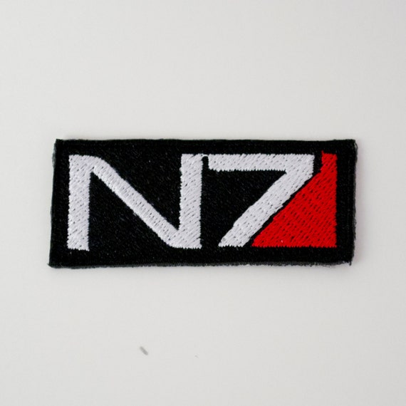 Mass Effect N7 Symbol Icon Video Game Inspired by Emmabellish