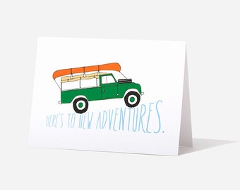 Land Rover Birthday Greeting Card
