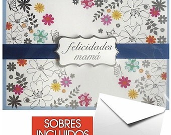 TARJETA FELICITACIÓN para mamás