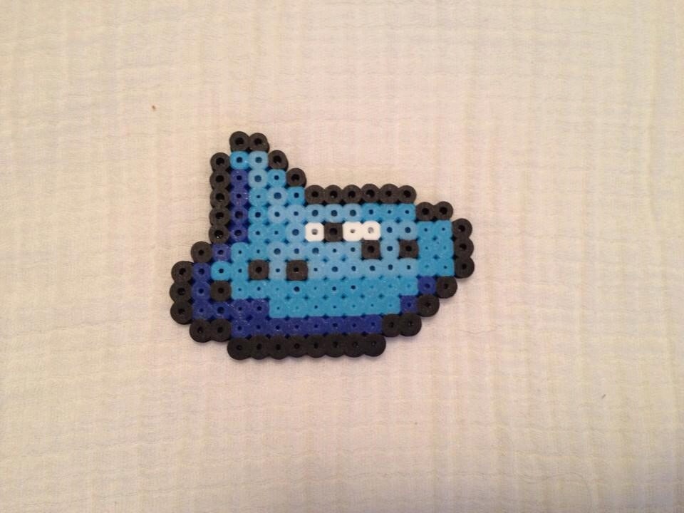 Ocarina Legend of Zelda Ocarina of Time Perler Bead Art