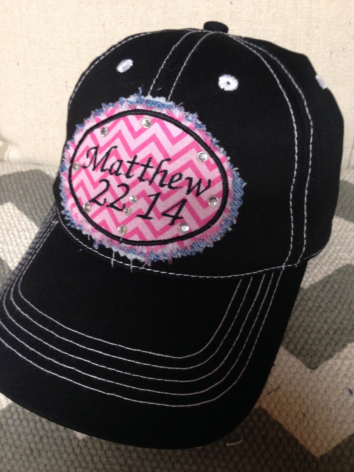 Personalized Baseball Hat by ZackandJacksBoutique on Etsy