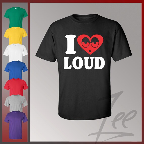 I Love Loud T Shirt Weed tshirt I love Loud by AMYnZEE on Etsy