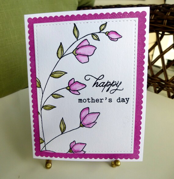 Beautiful 11 Mother's Day Greeting Card Handmade