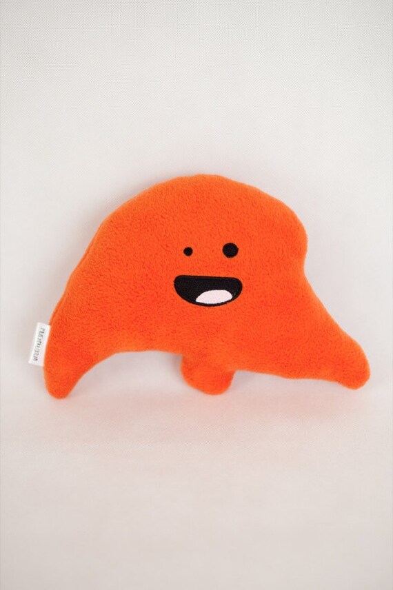 liver plush pillow