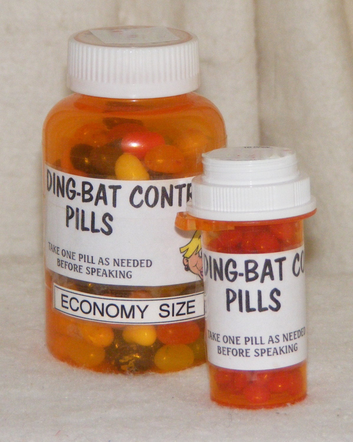 Funny DING BAT CONTROL Pills . . candy pills a