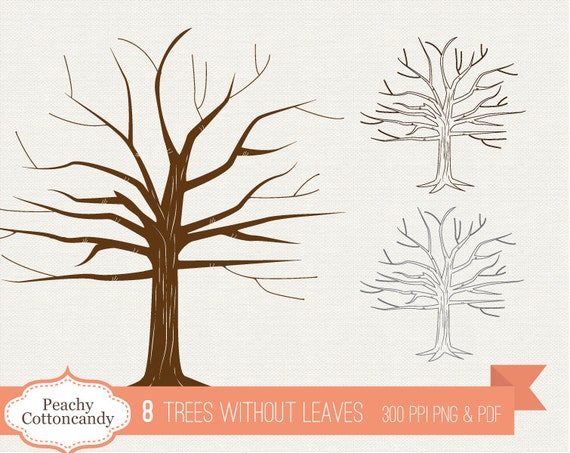 tree without leaves clipart - photo #26