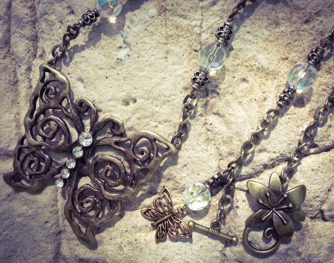 This Butterfly Won't Fly Away With it's by JewelrySimplyCharmed