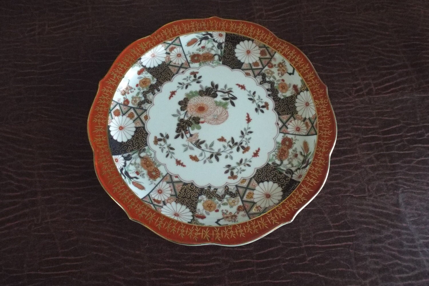 Japanese Serving Plate 12″ Stunning Haute Juice