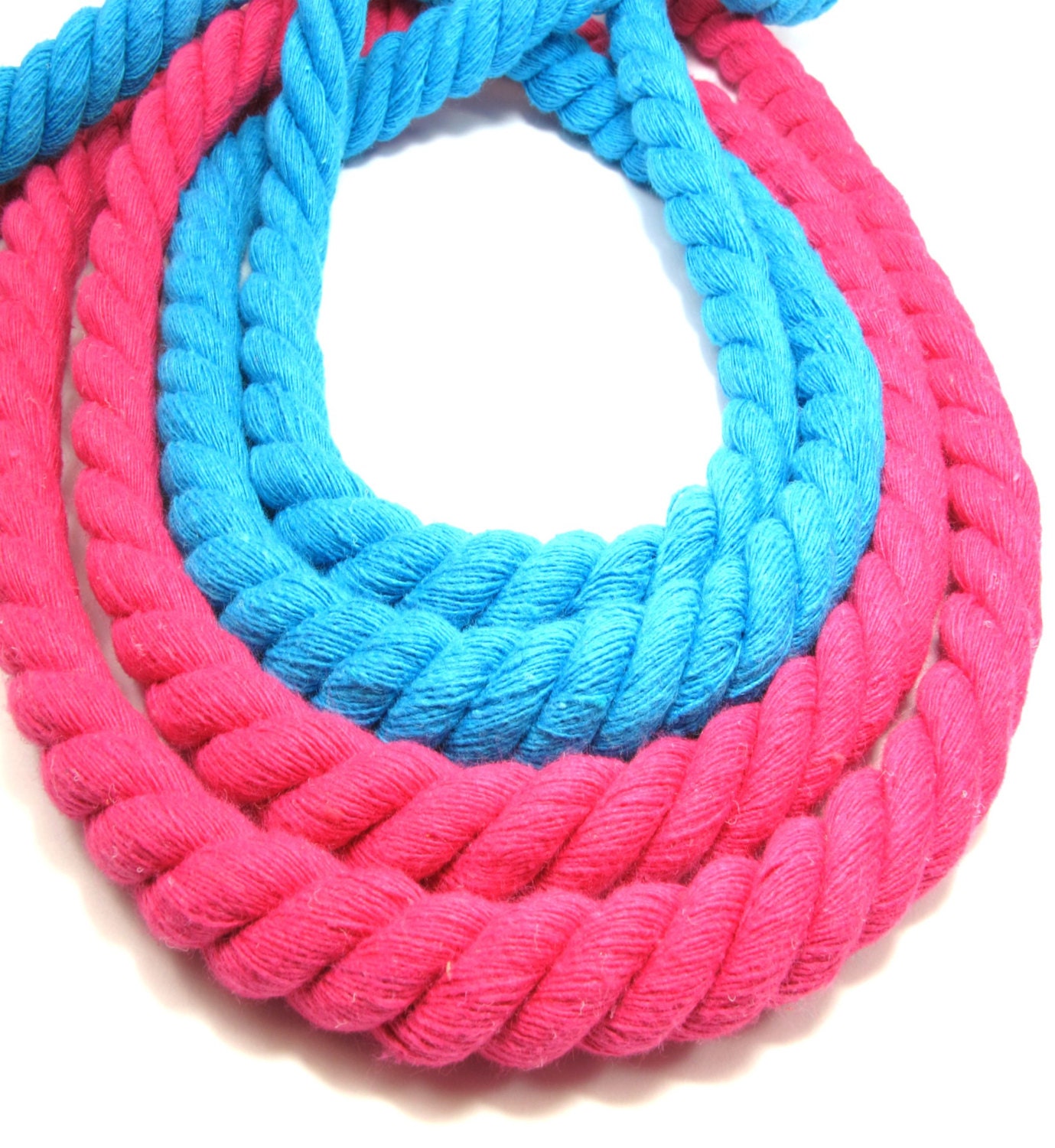 3 meters Twisted Cotton Rope Cord 10mm Soft Rope Cord