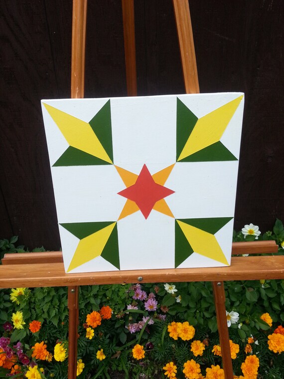 Mini Barn Quilt Corn Pattern Don't Have a Barn No