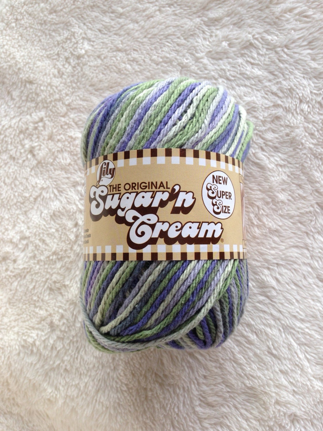 CLEARANCE Cotton yarn sugar n Cream by SuziesTalentSupplies