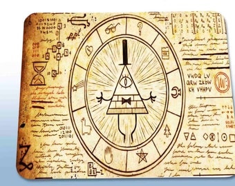 The Gravity Falls Intrigue Triangle mousepad