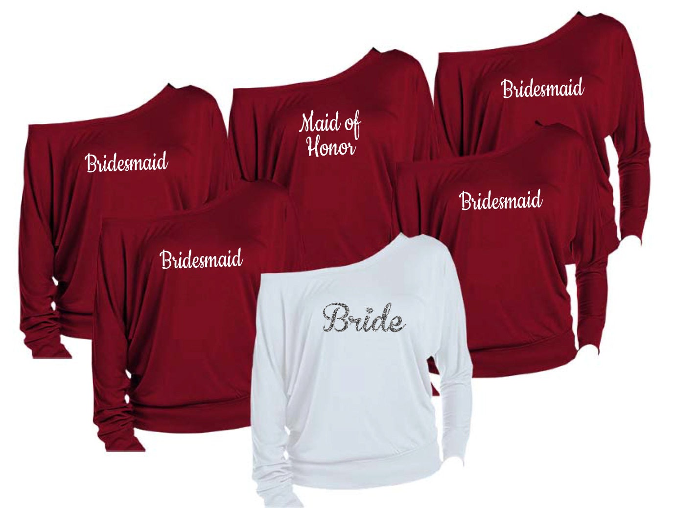 custom bridesmaid shirts