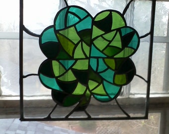 Shamrock Stained Glass