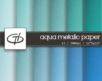 Shiny Digital Paper: high quality printable paper set, shiny textile texture
