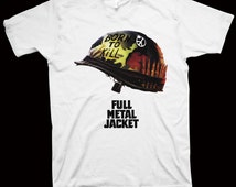 Full Metal Jacket T-Shirt Stanley Kubrick, Matthew Modine, Adam Baldwin ...