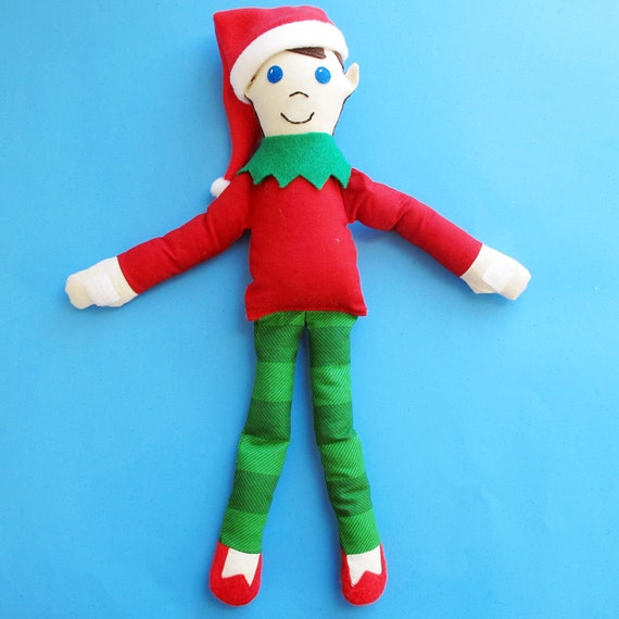 Items similar to Christmas Elf Pattern - How to Make an Elf Doll - PDF