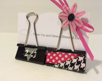 Popular items for Binder clips on Etsy