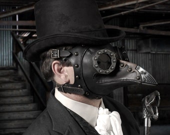 Steampunk Plague Doctor Mask "Dr. Beulenpest"