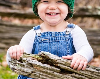 9 Sizes Emerald Green Hat Baby Hat Baby Girl Hat Toddler Hat Toddler Girl Hat Womens Hat 30 Flower Colors Baby Beanie Toddler Beanie Flapper